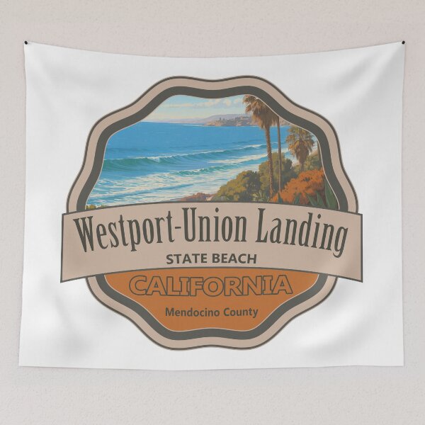 Item preview, Westport-Union Landing State Beach, Mendocino County, California designed and sold by Wanderful-roads.