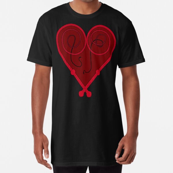 Whips Heart Long T-Shirt