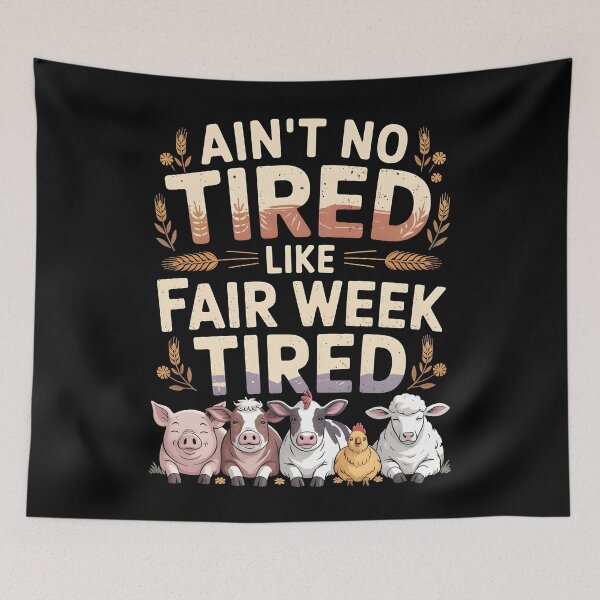 Item preview, Ain`t No Tired Like Fair Week Tired designed and sold by Redgiant87x.