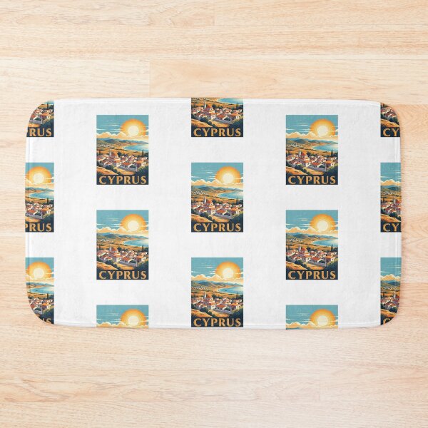 Item preview, Cyprus (Country Collection) designed and sold by HeartbeatPrint.