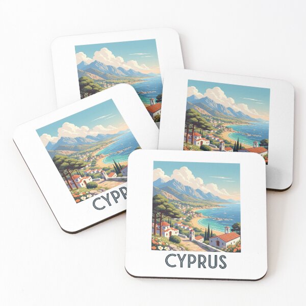 Item preview, Cyprus (Country Collection) designed and sold by HeartbeatPrint.