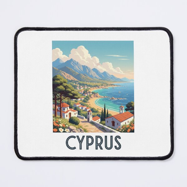 Item preview, Cyprus (Country Collection) designed and sold by HeartbeatPrint.