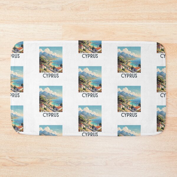 Item preview, Cyprus (Country Collection) designed and sold by HeartbeatPrint.