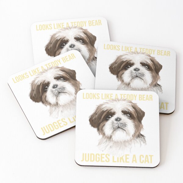 Item preview, Velvet-Bowed Shih Tzu Rules with Fluffy Fury  designed and sold by GGNorth2.