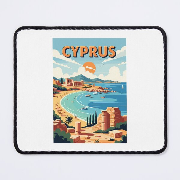 Item preview, Cyprus (Country Collection) designed and sold by HeartbeatPrint.