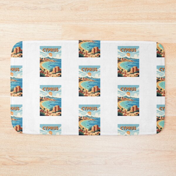 Item preview, Cyprus (Country Collection) designed and sold by HeartbeatPrint.