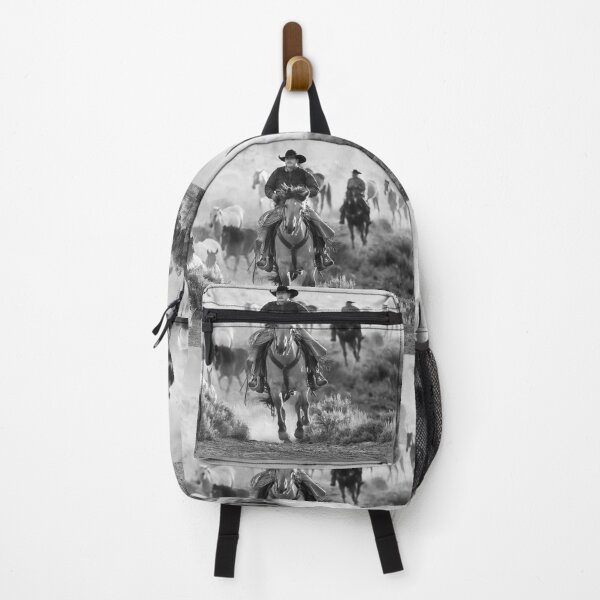 Item preview, Wrangling the Horses In Black and White designed and sold by Kay Brewer.