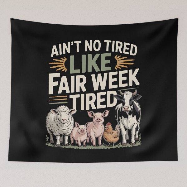 Item preview, Ain`t No Tired Like Fair Week Tired designed and sold by Redgiant87x.