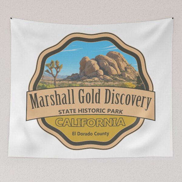 Item preview, Marshall Gold Discovery State Historic Park, El Dorado County, California designed and sold by Wanderful-roads.