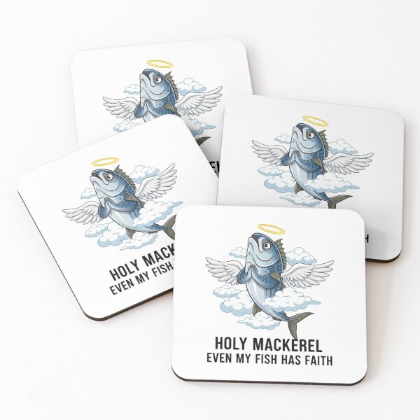 Item preview, Holy Mackerel – Even My Fish Has Faith designed and sold by Bowniko^^.