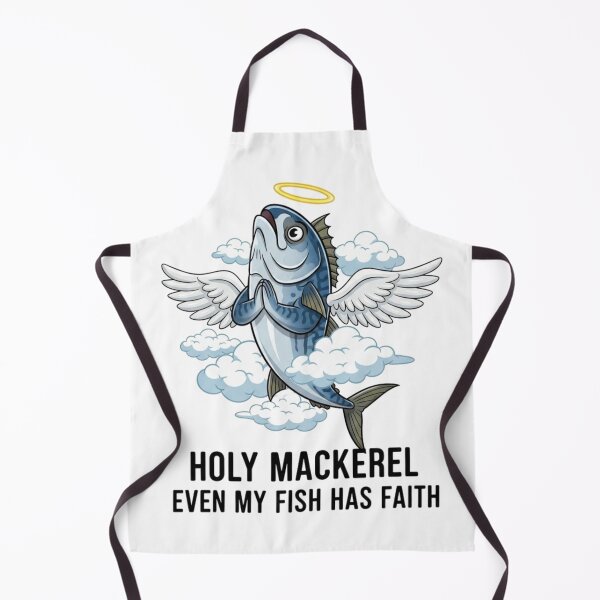 Item preview, Holy Mackerel – Even My Fish Has Faith designed and sold by Bowniko^^.
