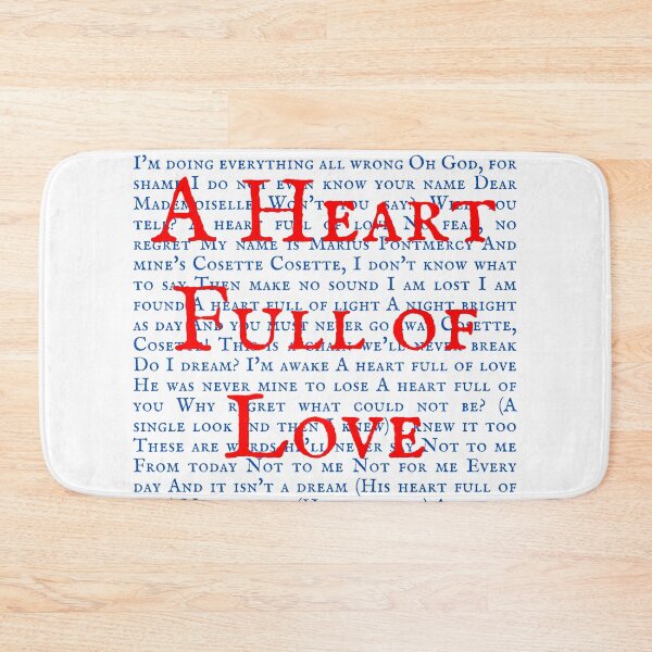 Item preview, Les Miserable Lyrics designed and sold by broadwaygirl142.