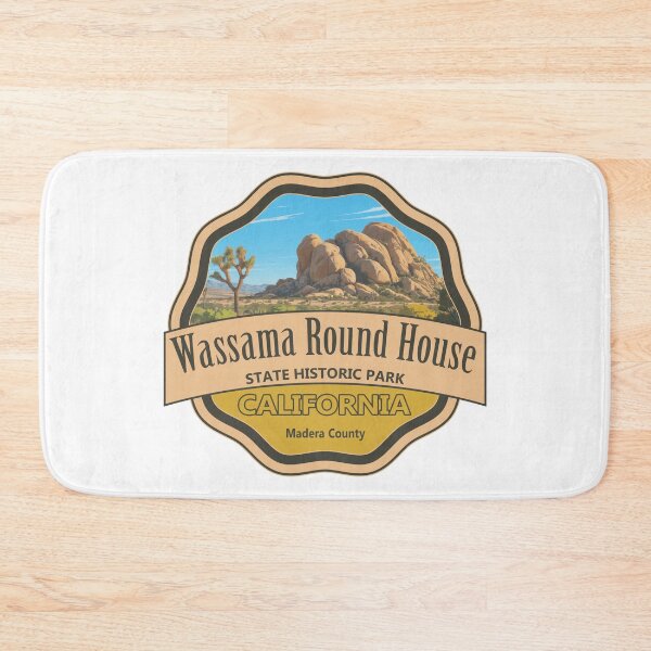 Item preview, Wassama Round House State Historic Park, Madera County, California designed and sold by Wanderful-roads.