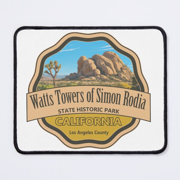Item preview, Watts Towers of Simon Rodia State Historic Park, Los Angeles County, California designed and sold by Wanderful-roads.