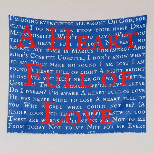Item preview, Les Miserable Lyrics designed and sold by broadwaygirl142.