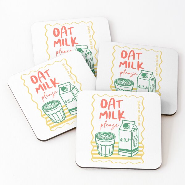 Item preview, Oat Milk Please Funny Vegan Design designed and sold by HasHs.