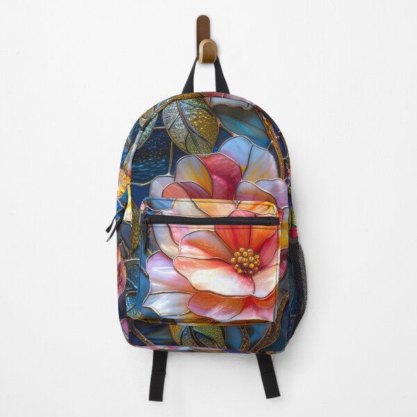 Item preview, Stained Glass Rose Floral Art designed and sold by MargaretWiktor.