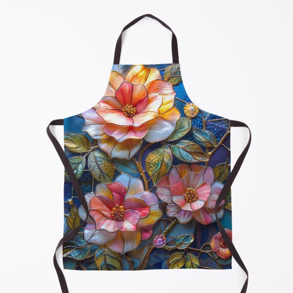 Item preview, Stained Glass Rose Floral Art designed and sold by MargaretWiktor.