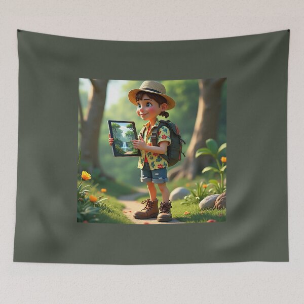 Item preview, Explore Nature, Capture Moments; Adventure Awaits: Nature's Little Explorer designed and sold by Creative-RE.