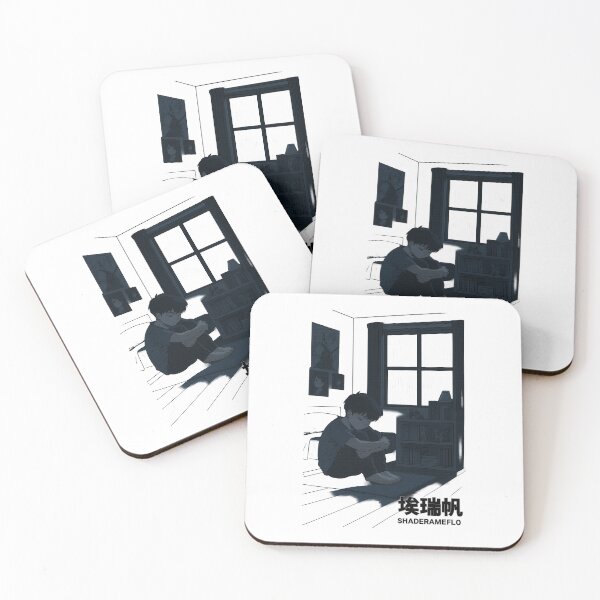 Item preview, Anime Boy Crying in Rainy Room designed and sold by ShadeFrameFlo.