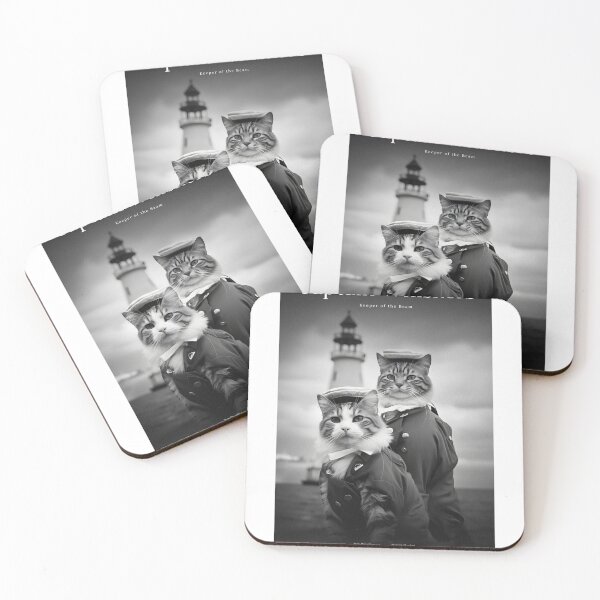 Item preview, Captain Whisker: Lighthouse Keeper with Nine Lives designed and sold by GGNorth2.