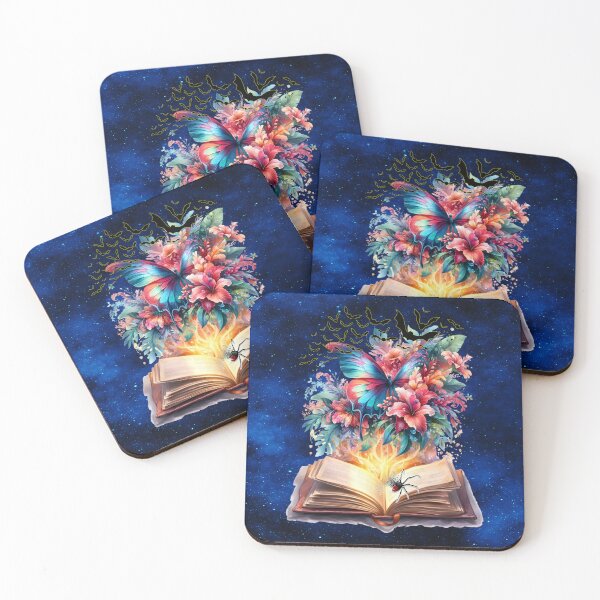 Item preview, The Enchanted Grimoire of Shadows and Blooms designed and sold by MysticOzzy.