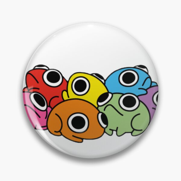 Item preview, Rainbow Frogs – Colorful Cartoon Frogs designed and sold by Heavenly-Cloudz.