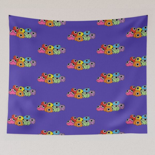 Item preview, Rainbow Frogs – Colorful Cartoon Frogs designed and sold by Heavenly-Cloudz.