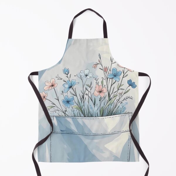 Item preview, Minimal Wildflowers Pocket Print designed and sold by ManyAdvisors.
