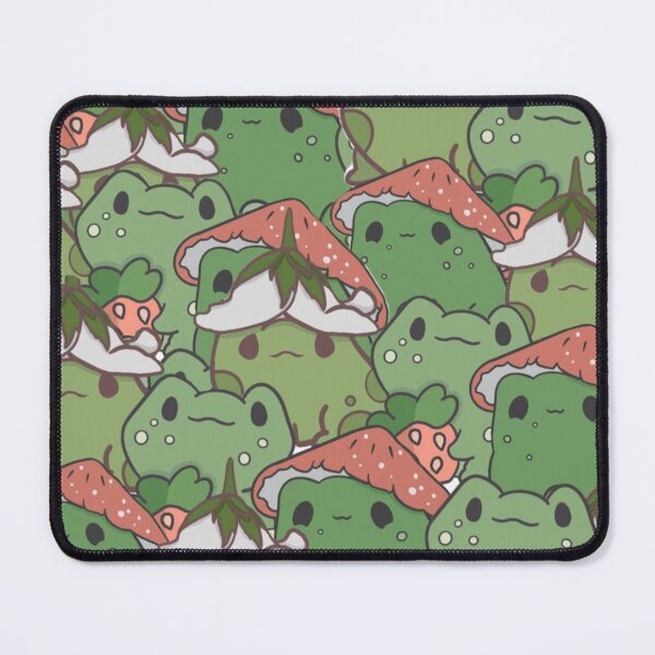 Item preview, Strawberry Frogs – Cute Pattern Design designed and sold by Heavenly-Cloudz.