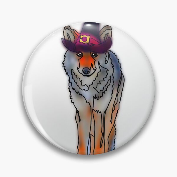 Item preview, Wolf Wearing a Witch Hat – animalzinhats designed and sold by Ashley’sAnimalz.