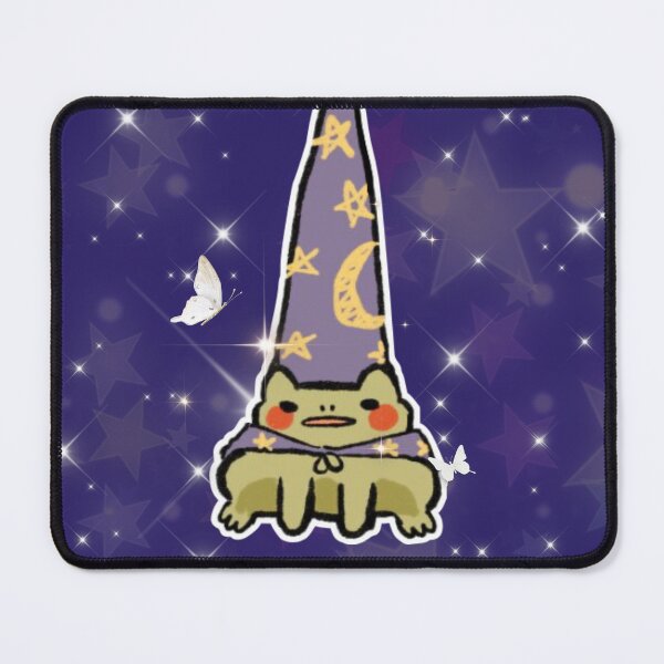 Item preview, Abracadabra - Magical Wizard Frog | Cute Starry Witch Hat Design designed and sold by Heavenly-Cloudz.