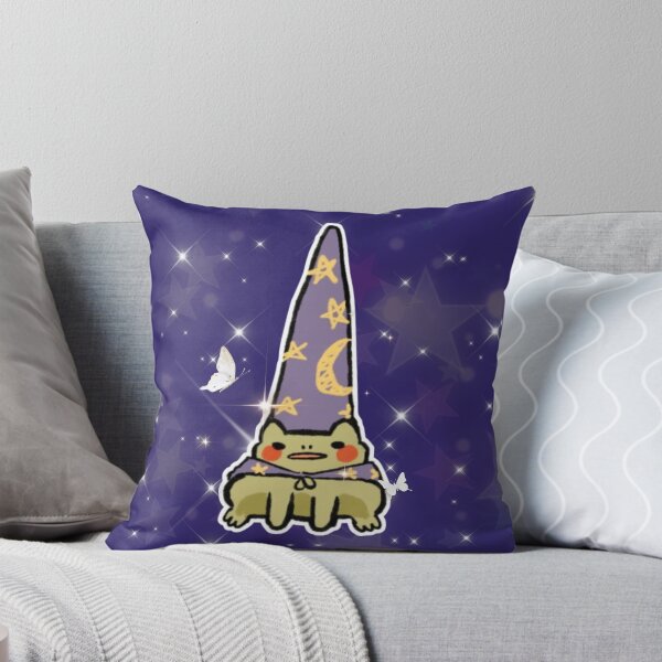 Item preview, Abracadabra - Magical Wizard Frog | Cute Starry Witch Hat Design designed and sold by Heavenly-Cloudz.