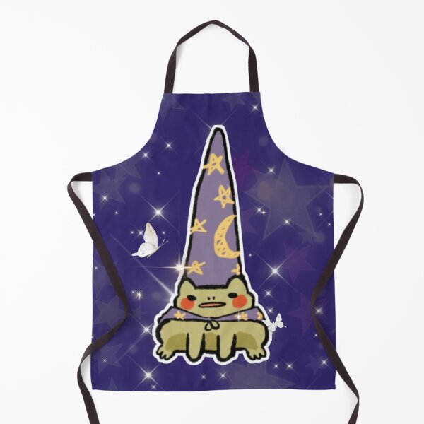 Item preview, Abracadabra - Magical Wizard Frog | Cute Starry Witch Hat Design designed and sold by Heavenly-Cloudz.