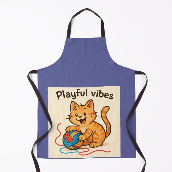 Item preview, Vibes de Chat Joueur. Playful Cat Vibes designed and sold by Drawingshirts.