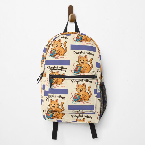 Item preview, Vibes de Chat Joueur. Playful Cat Vibes designed and sold by Drawingshirts.