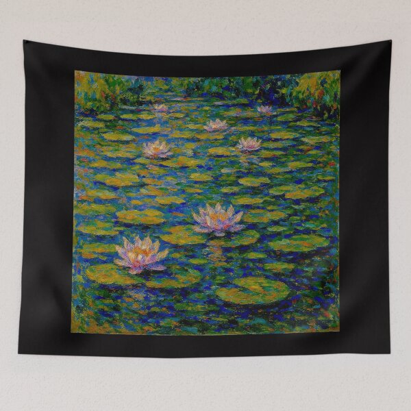Item preview, Water Lilies , Nymphéas , Nenufares designed and sold by Helios Be. Lavsh.