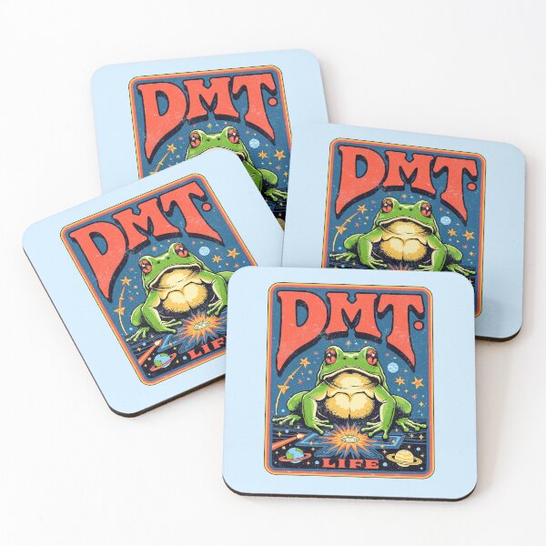 Item preview, DMT Toad Life - Psychedelic Frog Cosmic Journey - Trippy Vintage Space Art designed and sold by Vintagenaut Co..