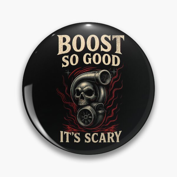 Item preview, Boost So Good It’s Scary Turbo Skull Halloween Car Tuning designed and sold by CarantinedChaos.