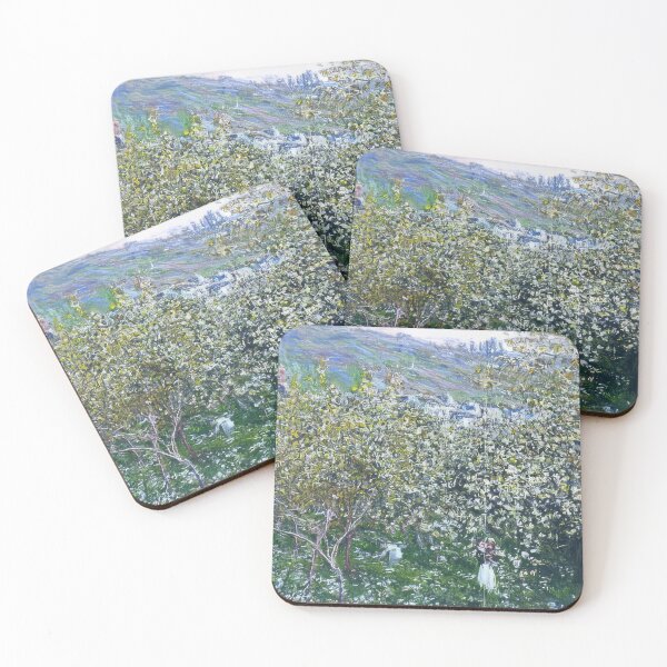 Item preview, Vetheuil Flowering Plum Trees   1879 by Claude Monet  designed and sold by GabyddAlessandr.