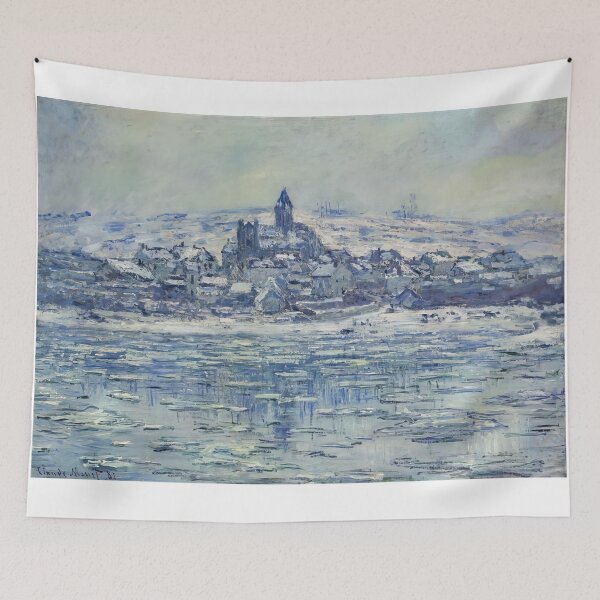 Item preview, Vetheuil Ice Floes   1881 by Claude Monet  designed and sold by GabyddAlessandr.