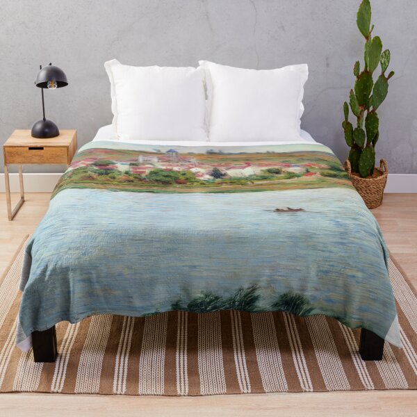 Item preview, Vetheuil Morning Effect 1901 by Claude Monet designed and sold by GabyddAlessandr.