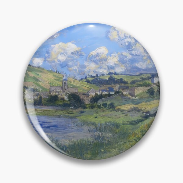 Item preview, Vetheuil Paysage   1879 by Claude Monet  designed and sold by GabyddAlessandr.