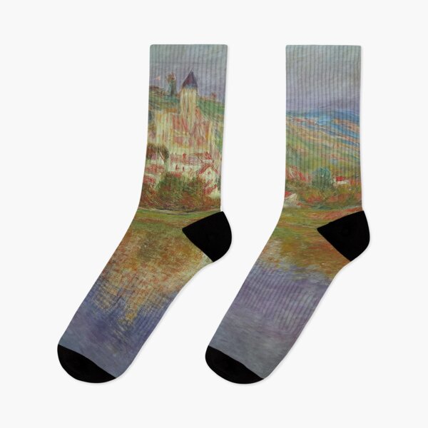 Item preview, Vetheuil Pink Effect   1901 by Claude Monet  designed and sold by GabyddAlessandr.