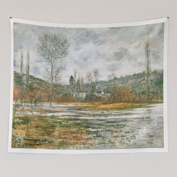 Item preview, Vetheuil Prairie Inondee   1881 by Claude Monet  designed and sold by GabyddAlessandr.