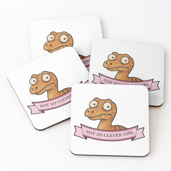 Item preview, Not So Clever Girl designed and sold by DeafPigeonDesigns.