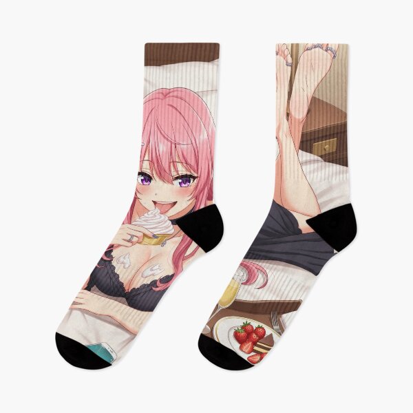 Item preview, Luxurious Waifu eats cream in her room designed and sold by GerwantSHOP.