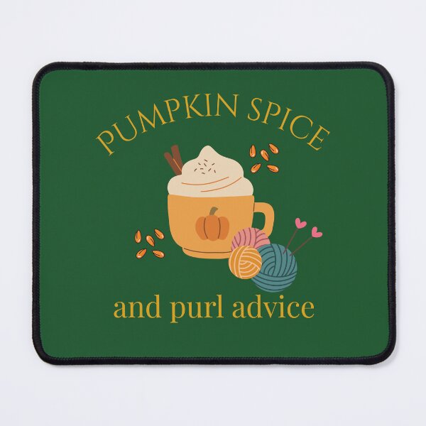 Item preview, Pumpkin Spice & Purl Advice - Autumn Knitting designed and sold by Oopsie Doodle .
