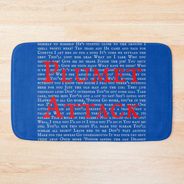 Item preview, Les Miserable Lyrics designed and sold by broadwaygirl142.