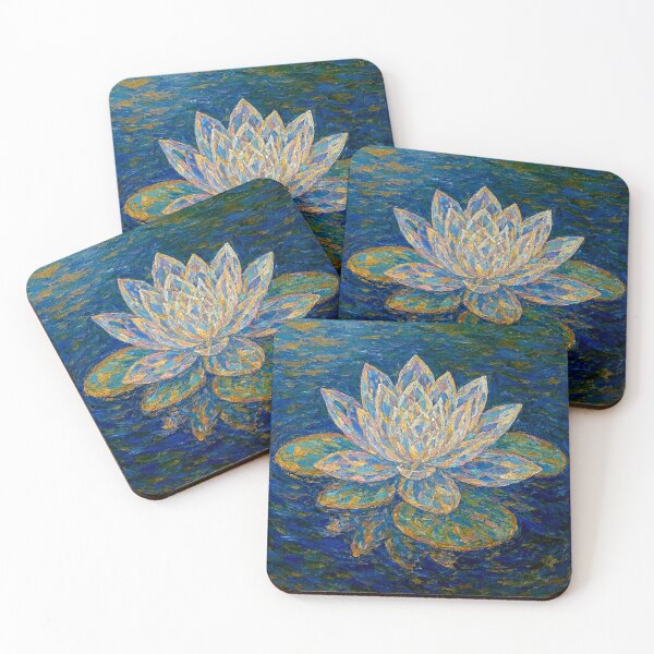 Item preview, Water Lilies , Nymphéas , Nenufares#3 designed and sold by Helios Be. Lavsh.